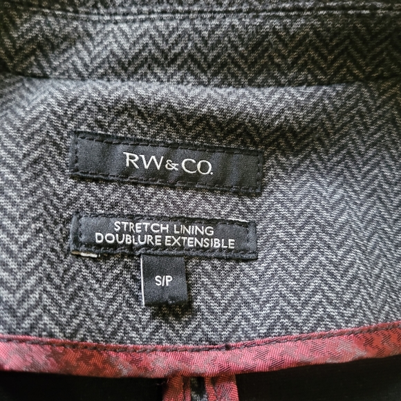 RW&CO Fitted Blazer With Stretch Lining Size Small - Picture 6 of 10
